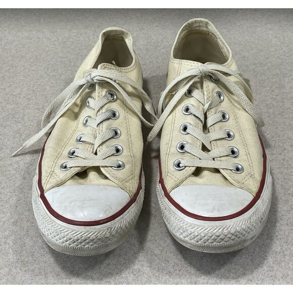 CONVERSE All Stars Shoreline Lace Up Ivory Sneakers Women’s 8.5-Men’s 6.5 In EUC - Picture 2 of 11
